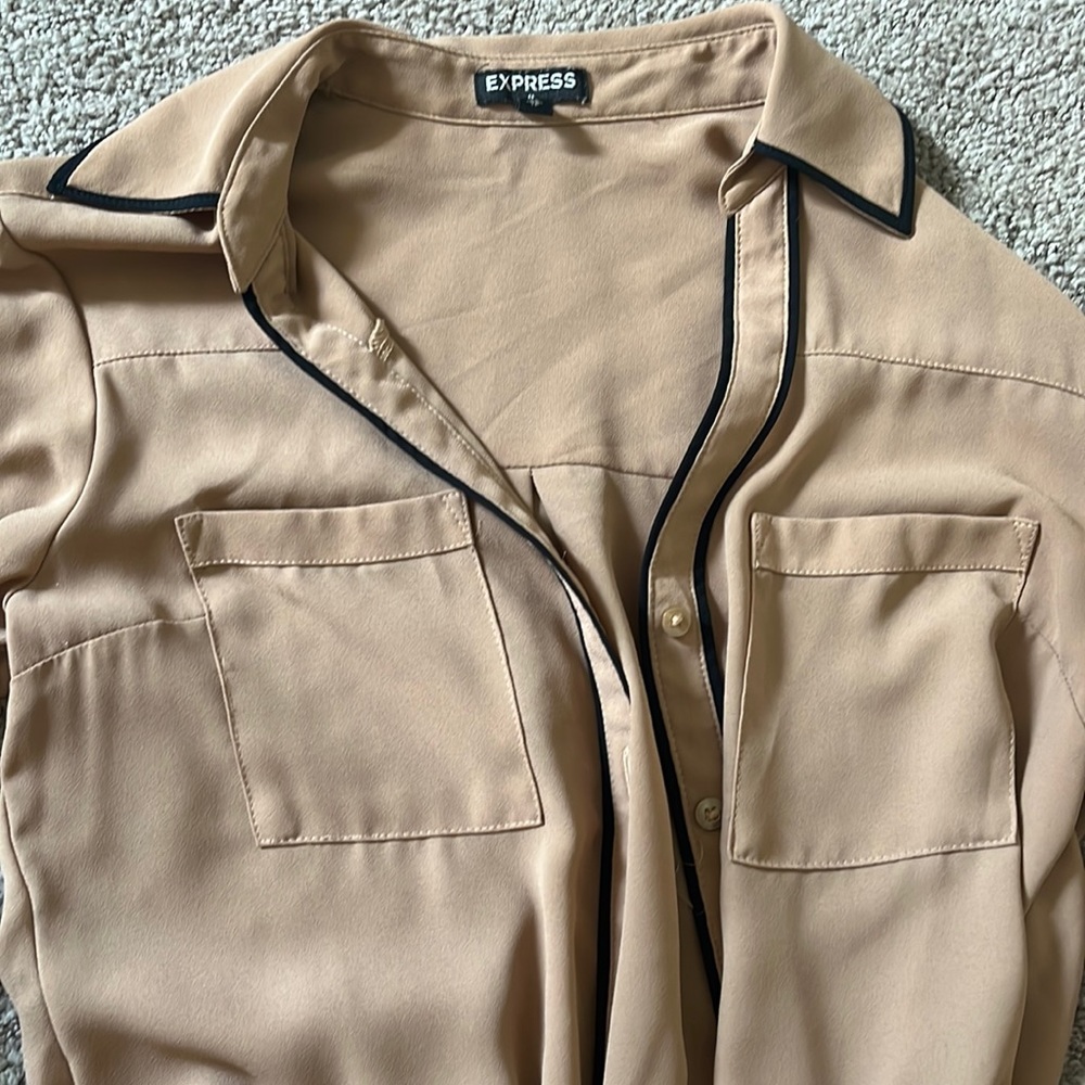 Express Button Down Size Xs - image 1